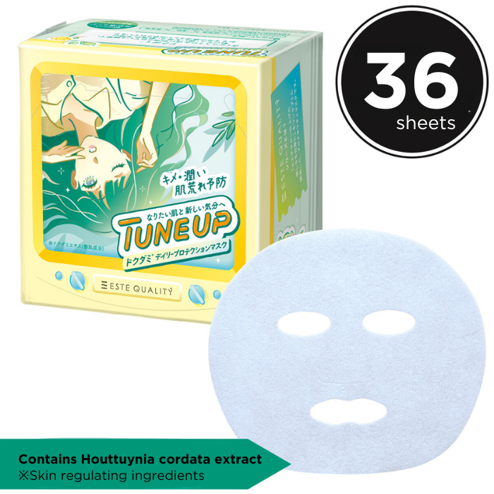 TUNEUP Dokudami Daily Protection Sheet Mask - 36 Pieces