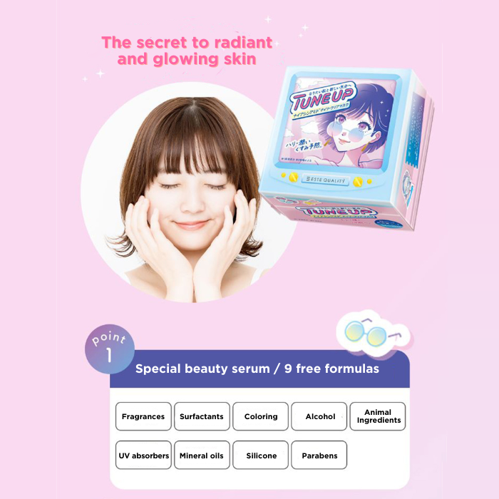 TUNEUP Niacinamide Daily Clear Sheet Mask - 7 Pieces