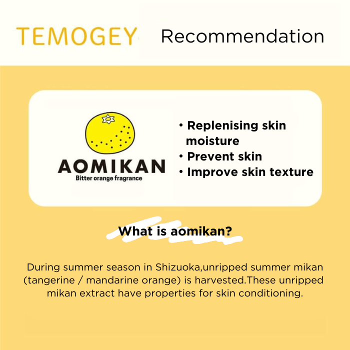 TEMOGEY Daily Moisture Sheet Mask Aomikan - 30 Pieces