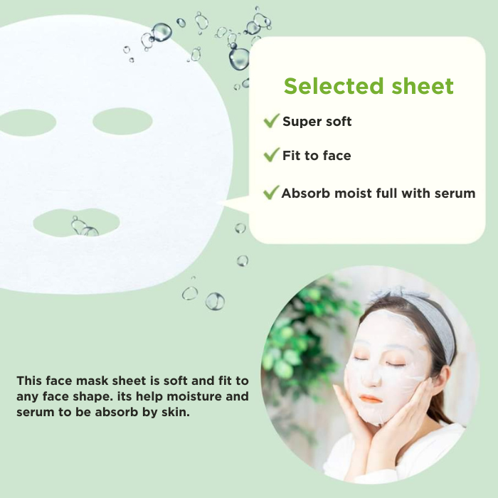 TEMOGEY Daily Moisture Sheet Mask Yomogi - 30 Pieces