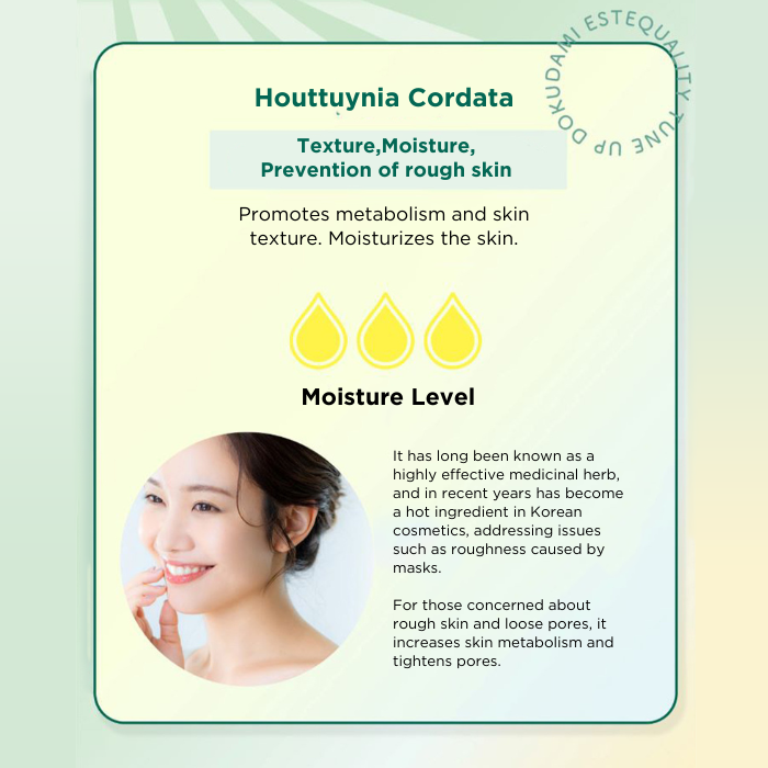 TUNEUP Dokudami Daily Protection Sheet Mask - 36 Pieces