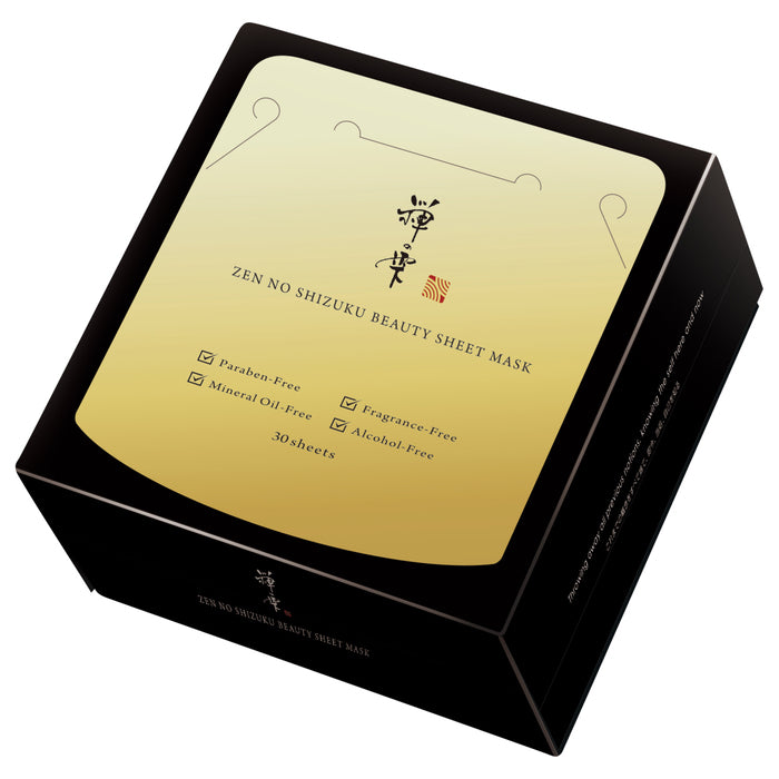 Zen no Shizuku Sheet Mask ‐ 30 Sheets